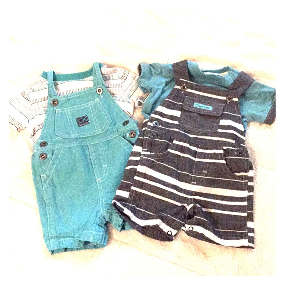 Calvin Klein Baby Boy Overall sets